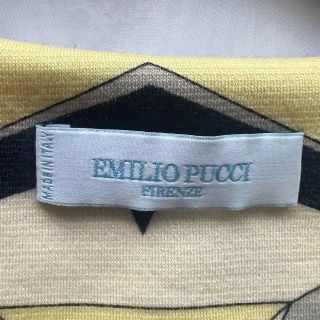 EMILIO PUCCI - 【良品】EMILIO PUCCI プッチ柄 膝丈ワンピース 長袖