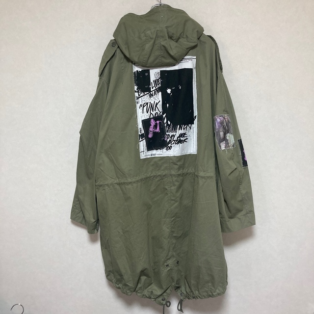 RAF SIMONS - XL】超美品 Raf Simons × Fred Perry モッズコートの通販