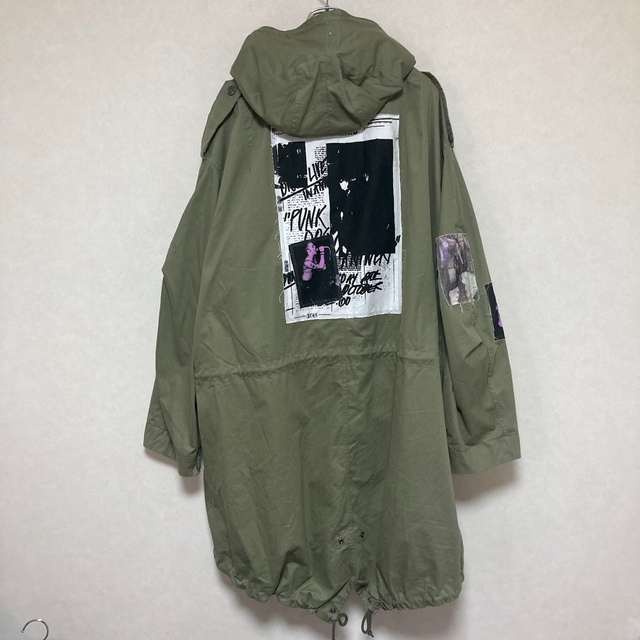 RAF SIMONS(ラフシモンズ)のXL】超美品 Raf Simons × Fred Perry モッズコート メンズのジャケット/アウター(モッズコート)の商品写真