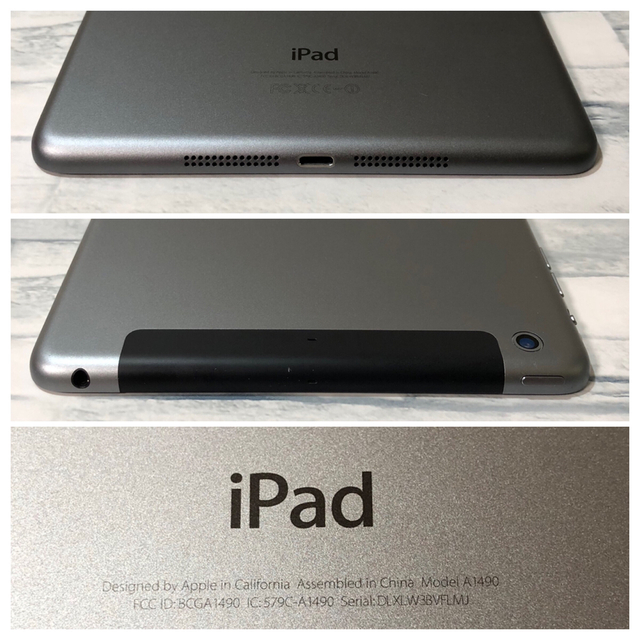 iPad mini2 16GB wifi+セルラーモデル 管理番号：0837 【メーカー公式 