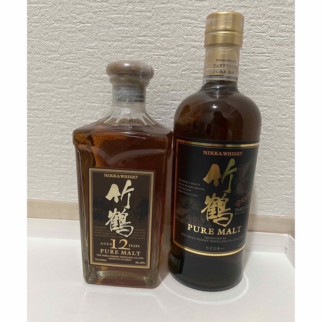 終売 竹鶴12年旧ボトル 竹鶴NVセット ニッカウイスキー食品/飲料/酒