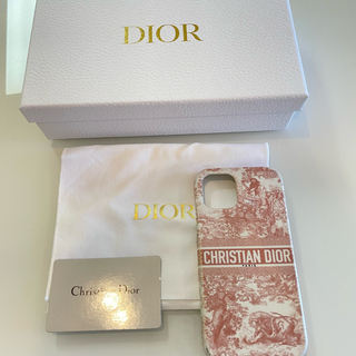 Christian Dior - Dior レディディオール ロゴ iPhoneケース グレーの 