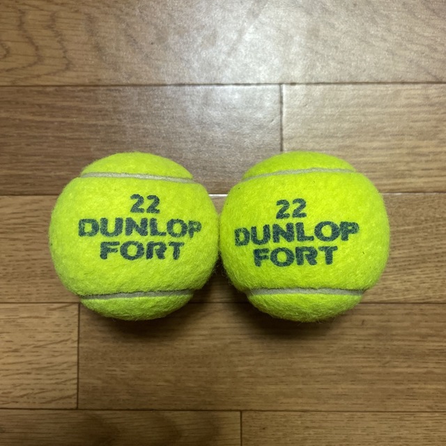 DUNLOP(ダンロップ)のダンロップテニスボール　2個    送料無料　22番 キッズ/ベビー/マタニティのマタニティ(その他)の商品写真