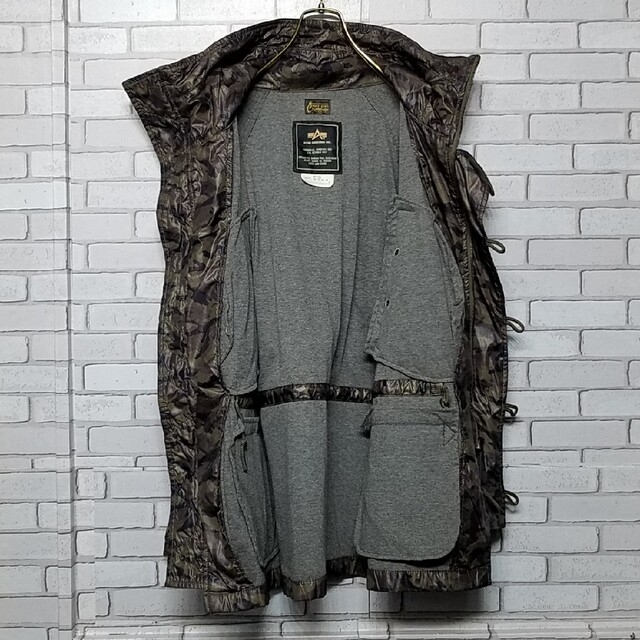 ALPHA INDUSTRIES(アルファインダストリーズ)の【希少】クレイジーケンバンド別注アルファインダストリーズ　N-3bジャケット メンズのジャケット/アウター(フライトジャケット)の商品写真