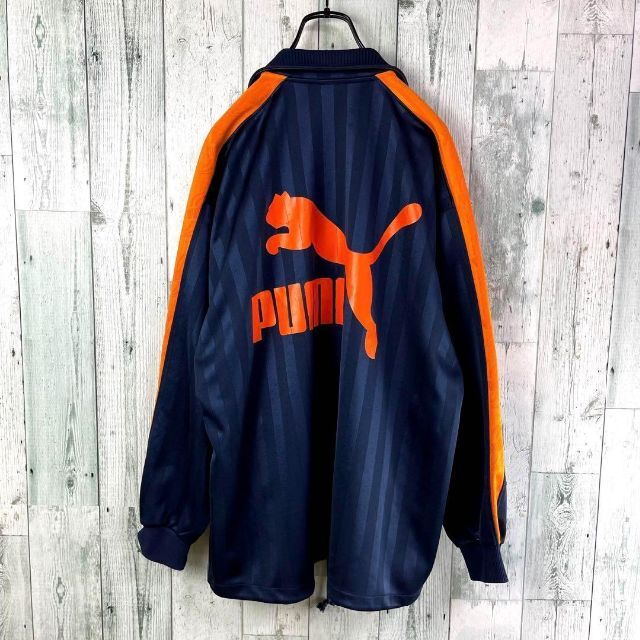 PUMA(プーマ)の90's PUMA プーマ　ヒットユニオン社　バックロゴ　トラックジャケット メンズのトップス(ジャージ)の商品写真