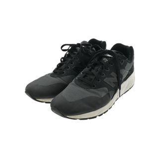 ニューバランス(New Balance)のNew Balance ニューバランス スニーカー 8(26cm位) 黒xグレー 【古着】【中古】(スニーカー)