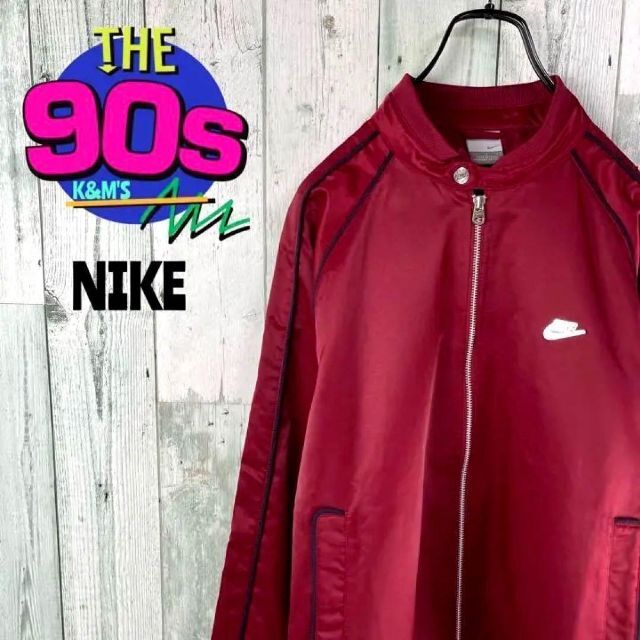 NIKE - 00´s NIKE ナイキ メタルロゴ ライダース トラックジャケット