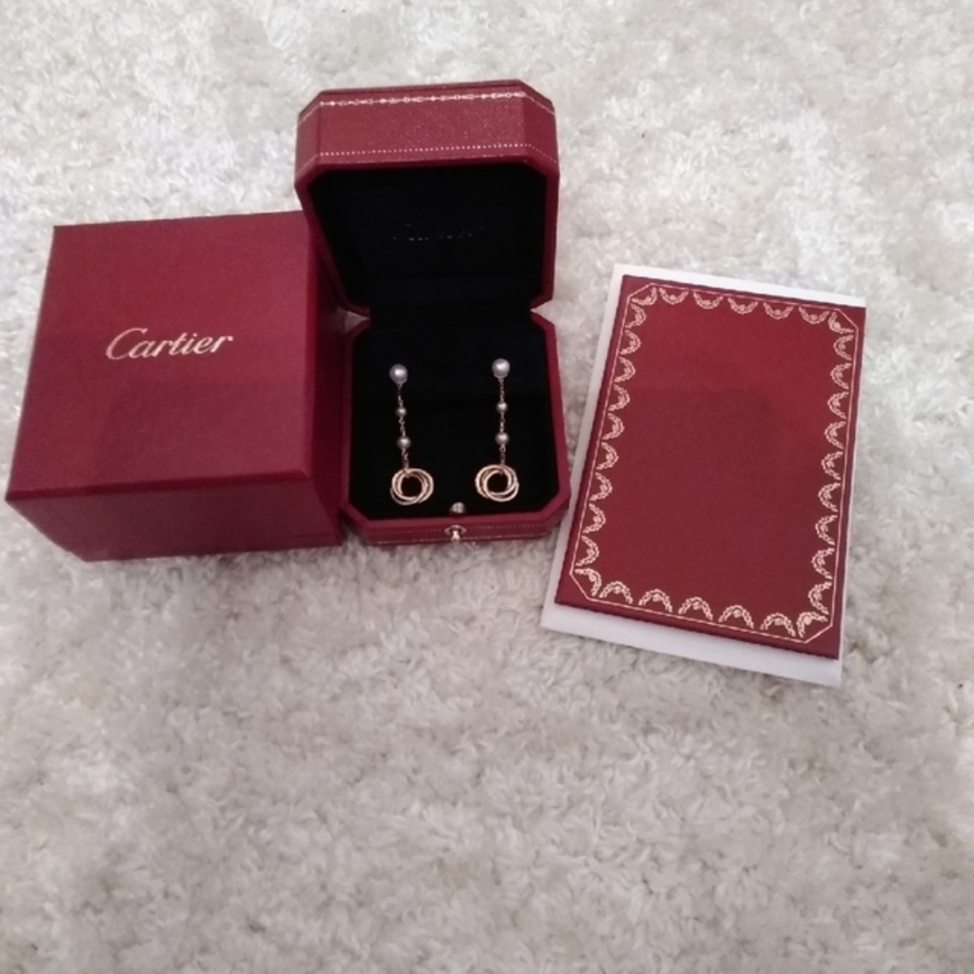 カルティエ トリニティ パールピアス 1