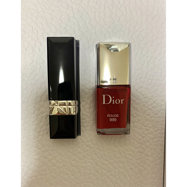 Dior(ディオール)のdior ディオール　ノベルティ　口紅　マニキュア コスメ/美容のベースメイク/化粧品(口紅)の商品写真