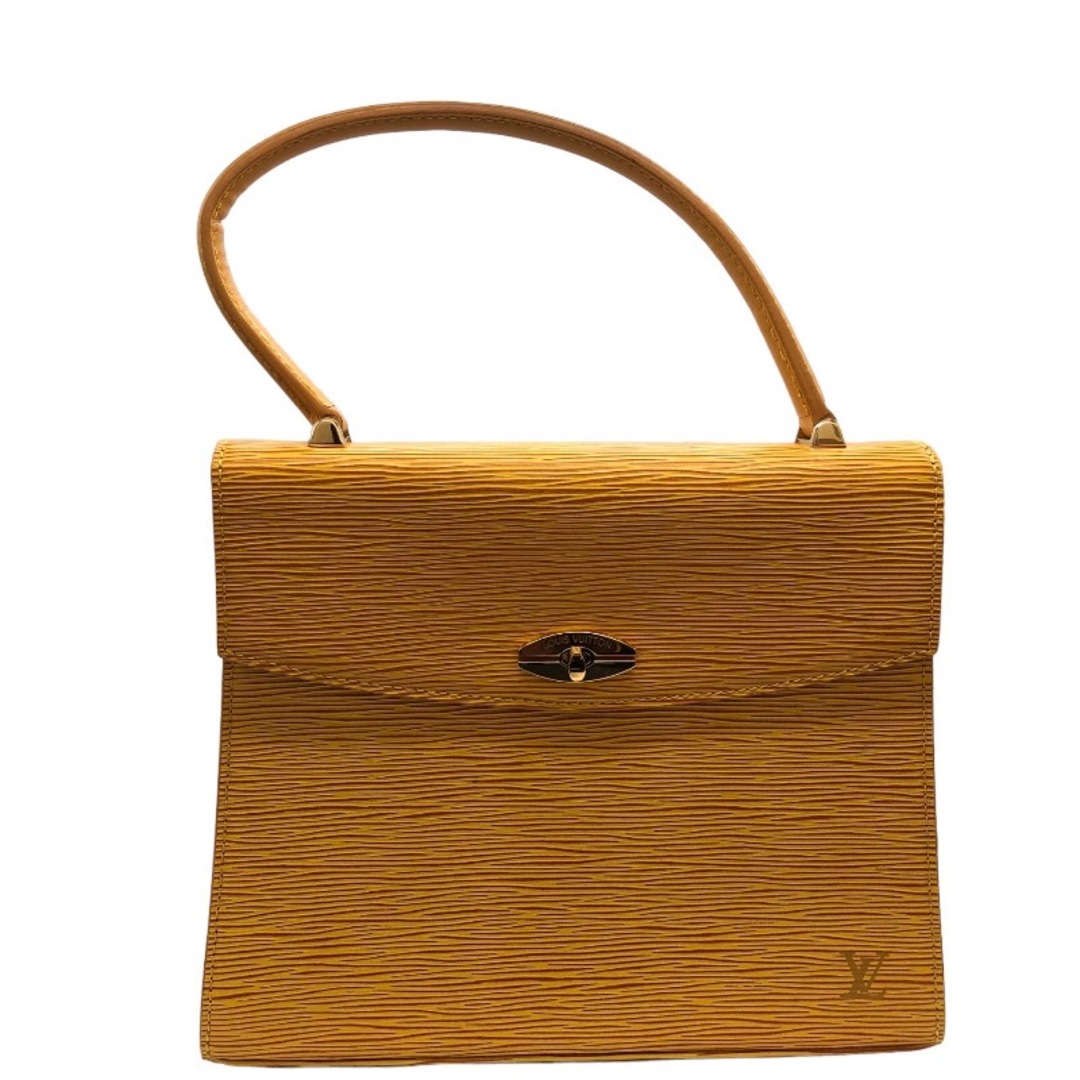 ルイ・ヴィトン LOUIS VUITTON マルゼルブ M52379 タッシリイエロー エピレザー レディース ハンドバッグ | フリマアプリ ラクマ