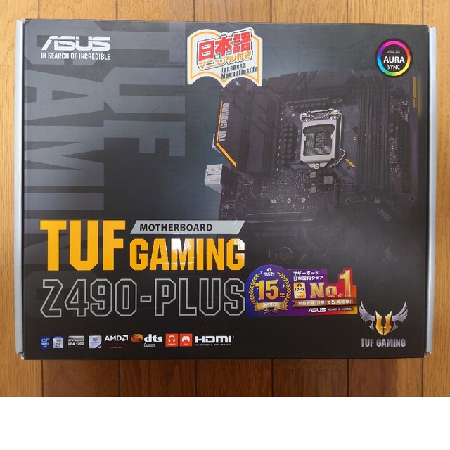ASUS マザーボード TUF GAMING Z490-PLUS 【オープニング大セール