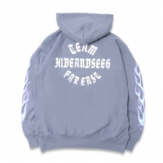 キムタク着 HIDE AND SEEK ハイドアンドシーク パーカー 在庫限り