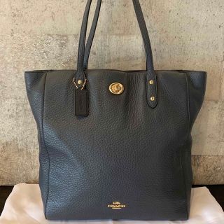 コーチ(COACH)のCOACH ペブルド レザー タウン トート・コーチ  ショルダーバッグ　2点(トートバッグ)