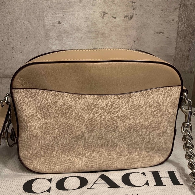 【美品・参考価格4.3万】COACH 31208 シグネチャーPVC ショルダー3cm