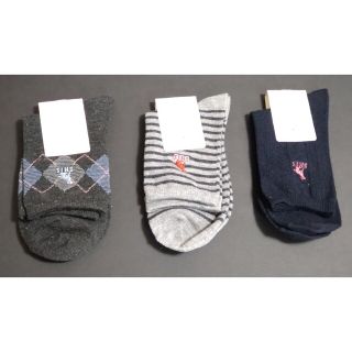 カジュアルソックス　3足セット(ソックス)
