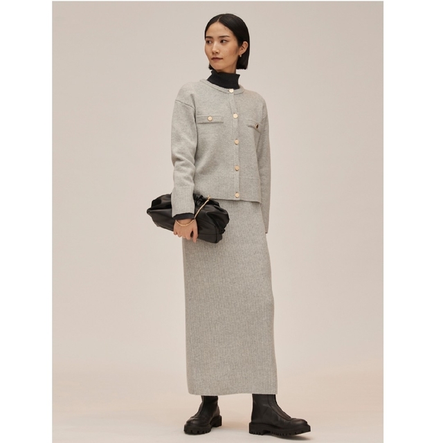 完売品✨新品!未使用!紙タグ付!♥️PLST♥️ウールナローロング