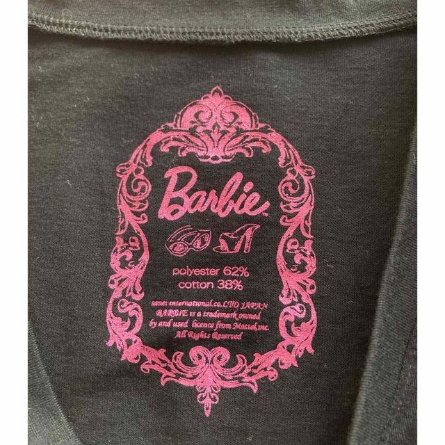 Barbie(バービー)の❤️Barbie ❤︎ バービー ❤️カットソー ブラック メンズのトップス(Tシャツ/カットソー(七分/長袖))の商品写真