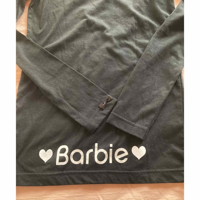 Barbie(バービー)の❤️Barbie ❤︎ バービー ❤️カットソー ブラック メンズのトップス(Tシャツ/カットソー(七分/長袖))の商品写真