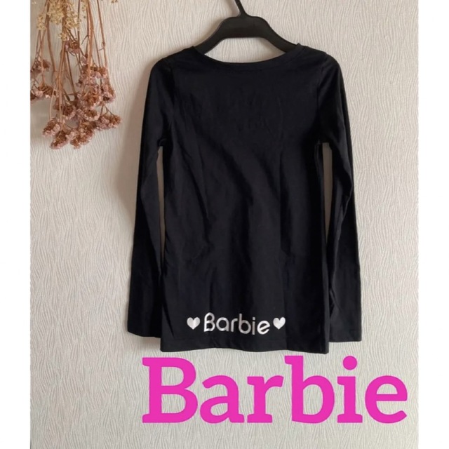 Barbie(バービー)の❤️Barbie ❤︎ バービー ❤️カットソー ブラック メンズのトップス(Tシャツ/カットソー(七分/長袖))の商品写真