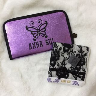 アナスイ(ANNA SUI)の新品未使用【ANNA SUI】２点セット(ハンカチ)