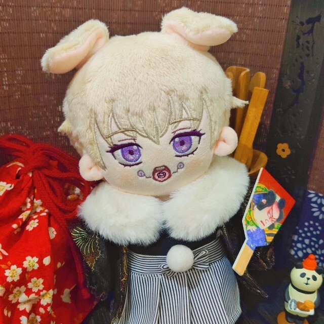 狗巻棘 ぬいぐるみ 呪術廻戦 着せ替え 20cm ワタ人形 www