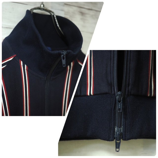 FRED PERRY 14AW レジメンタルストライプ トラックジャケット 8