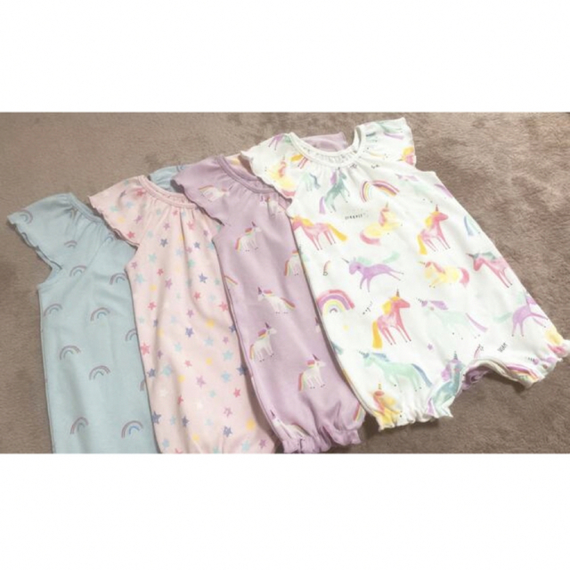 NEXT(ネクスト)のかめさま専用　4着セット キッズ/ベビー/マタニティのベビー服(~85cm)(ロンパース)の商品写真