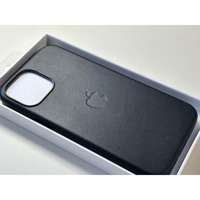 iPhone 13 mini Apple純正レザーケース おぉ ミッドナイト iPhone 13 mini Apple純正レザーケース おぉ ミッドナイト