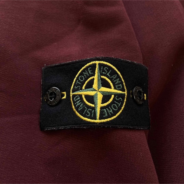 STONE ISLAND ハイネック ハーフジップスウェット XL コンパスロゴ