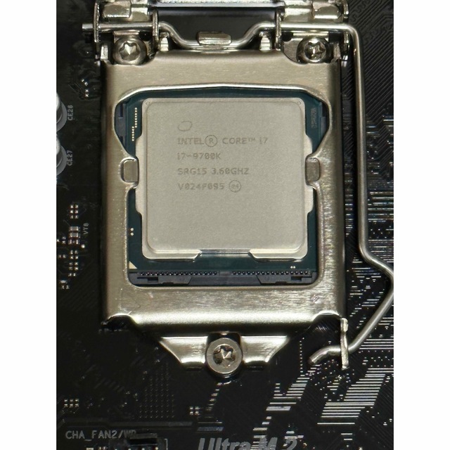 Intel i7 9700k ASRock Z390 PRO4