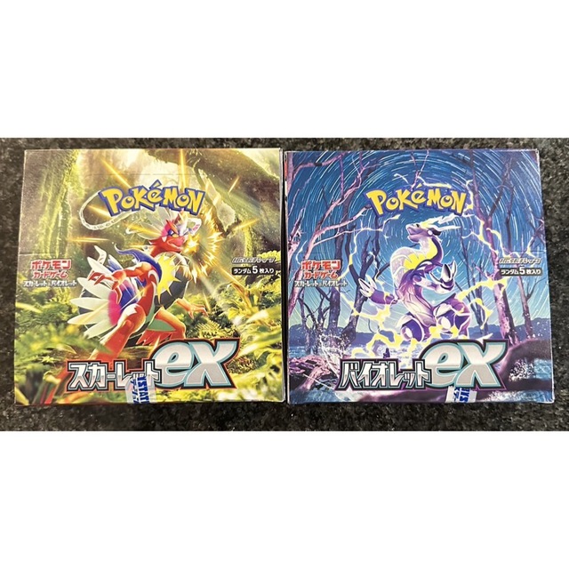 ポケモンカード スカーレットex バイオレットex シュリンク無し - Box