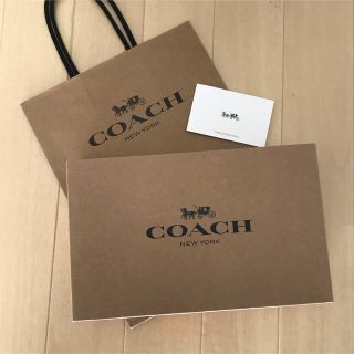 【新品】COACH ショップ袋(コインケース/小銭入れ)