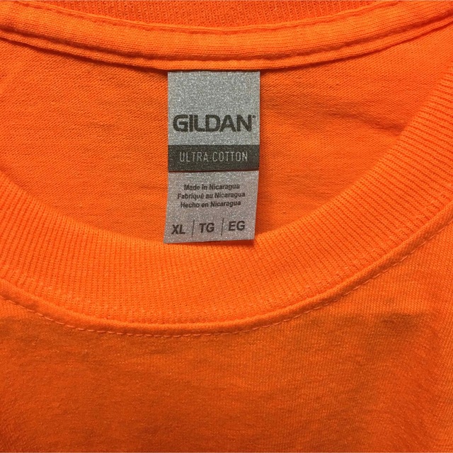 GILDAN(ギルタン)の新品 GILDAN ギルダン 半袖Tシャツ セーフティオレンジ XL メンズのトップス(Tシャツ/カットソー(半袖/袖なし))の商品写真