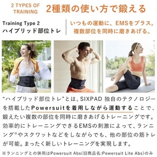 【新品未使用】SIXPAD  パワースーツライト　ヒップ&レッグメンズM