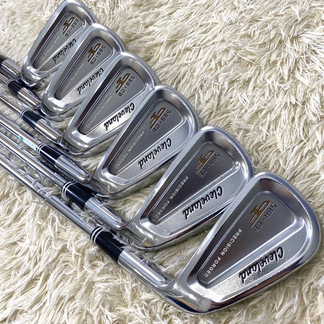 おトク 美品 激レア クリーブランド 588 CB アイアンセット 5-PW 6本