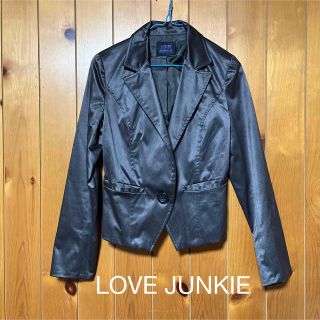 LOVE JUNKIE - Love Junkie 入学式 入園式 シルクタッチ テーラードジャケット 