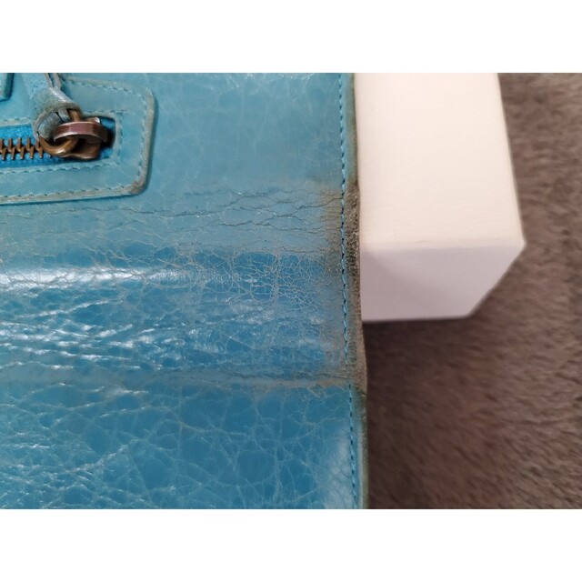 Balenciaga(バレンシアガ)のBALENCIAGA　長財布　ブルー レディースのファッション小物(財布)の商品写真