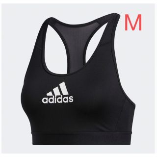 アディダス(adidas)の【お値下げ】アディダス　スポブラ　M  ブラック(ブラ)