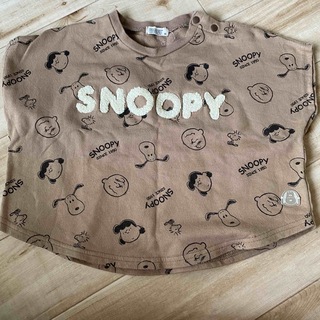 スヌーピー(SNOOPY)のスヌーピー　Tシャツ　90センチ(Tシャツ/カットソー)