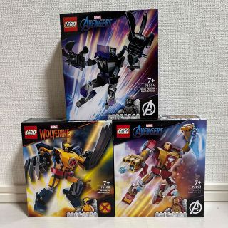 レゴ(Lego)のLEGO レゴ　マーベル  メカスーツ　３点セット(その他)