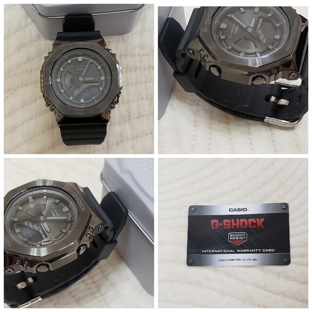 G-SHOCK(ジーショック)の美品/最硬級オクタゴン/CASIO G-SHOCK GM-S2100B-8AJF メンズの時計(腕時計(アナログ))の商品写真