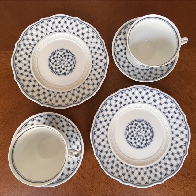 美品】リチャードジノリ☆ミュージオクラシコ☆モーニングトリオ ペア-