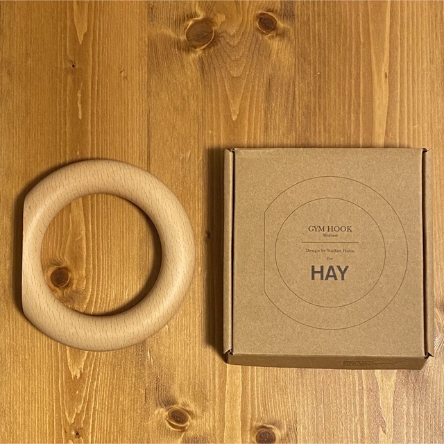 新品未使用】 HAY GYM HOOK M ヘイ ジムフック ナチュラル - その他