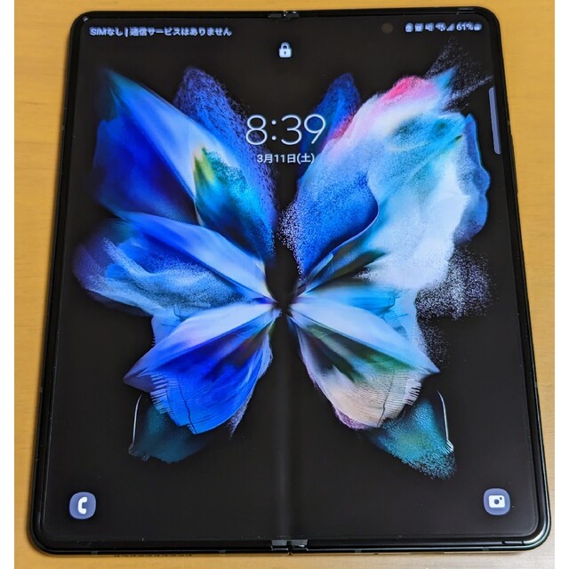 Galaxy z fold 3 256GB US版 グリーン