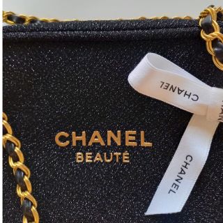 CHANEL - 新品 未使用 シャネルノベルティポーチ ショルダーバッグの ...