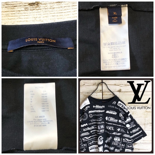 LOUIS VUITTON - LOUIS VUITTON ルイヴィトン tシャツ ヴァージルア ...