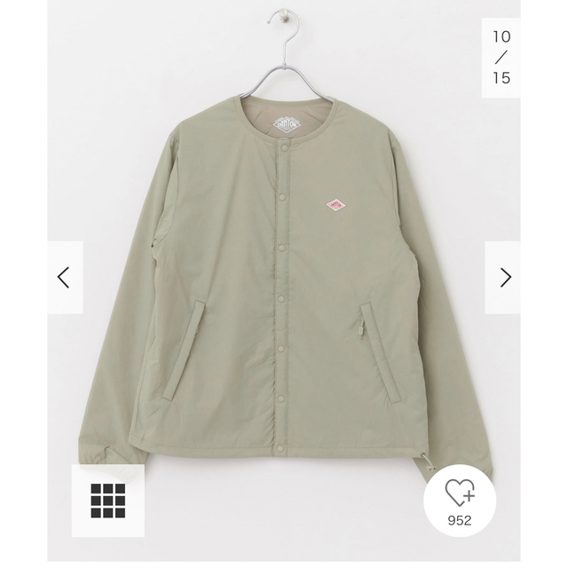 DANTON INSULATION JACKETナイロンジャケット