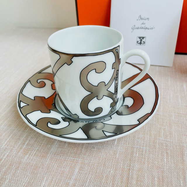 HERMES エルメス ガタルキヴィール コーヒーカップ&ソーサー ペア