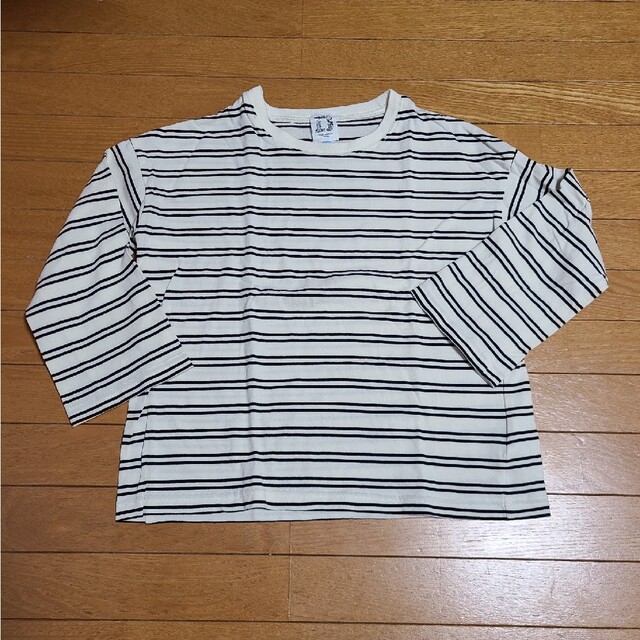 URBAN RESEARCH DOORS(アーバンリサーチドアーズ)のボーダーロンティ キッズ/ベビー/マタニティのキッズ服女の子用(90cm~)(Tシャツ/カットソー)の商品写真