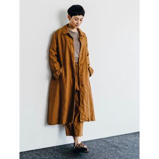 フォグリネンワーク(fog linen work)のフォグリネンコート美品(テーラードジャケット)